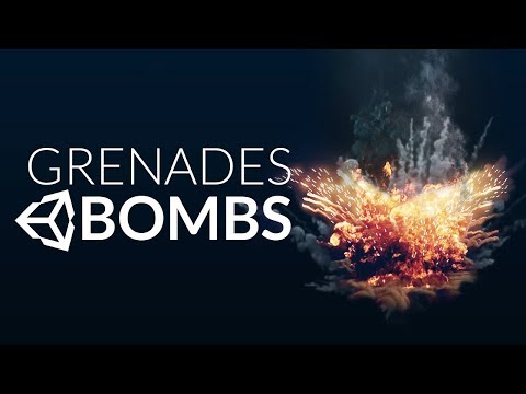 GRENADE BOMB in Unity Tutorial
