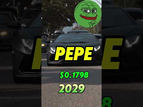 PEPE Make you Rich || Pepe coin Price Prediction || #crypto #rich #millionaire #pepecoin