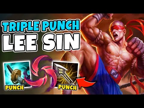 BRINGING BACK THE FULL CRIT W MAX LEE SIN! TRIPLE PUNCH ONE SHOT! - League of Legends