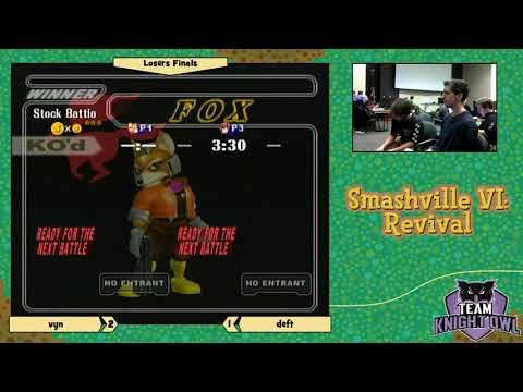 Smashville VI - Deft vs. Vyn - Melee Singles LF