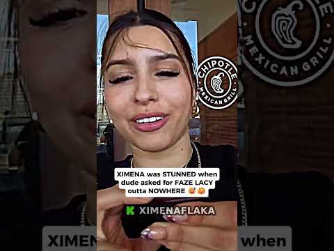 XIMENA was STUNNED when dude asked for FAZE LACY outta NOWHERE 😅🫣