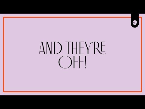 And they're off for Kennedy Oaks Day