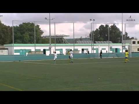 ALSACA2014 Real Betis Bpié - Cádiz C.F. "A" 1er Tiempo Jornada 5 Temporada 2014 - 15