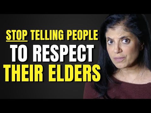 "Respect your elders"... enabling at its finest