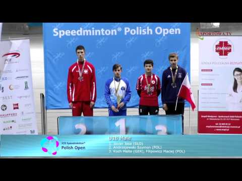 ICO Crossminton Polish Open 2016 - U18 Male results