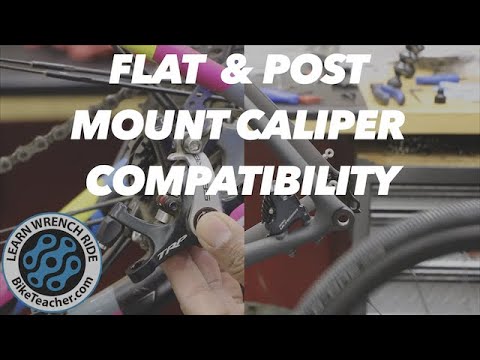 Which disk brake caliper do you need? Flat mount or post mount caliper