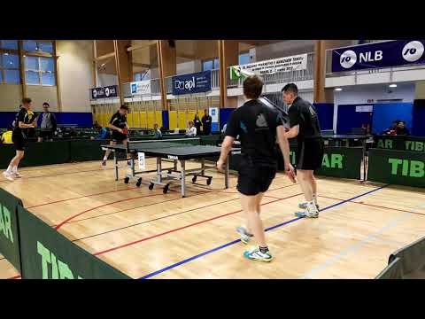 JORGIČ HRIBAR NOVAK PINTAR DVOJICE ČLANSKO DRŽAVNO RAKEK MAREC 2019 (NAMIZNI TENIS)