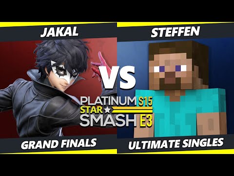 PSS S15:E3 GRAND FINALS - Jakal (Joker, Pokemon Trainer, Wolf) Vs. Steffen (Steve) SSBU Ultimate