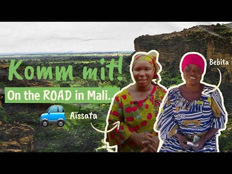 Komm mit! 🌍 Unterwegs in Mali 🚙 Zu Gast bei Bebita und Aïssata 🧕🏿👋🏿👩🏿‍🦱 #StrongWomenBrightFuture 💚