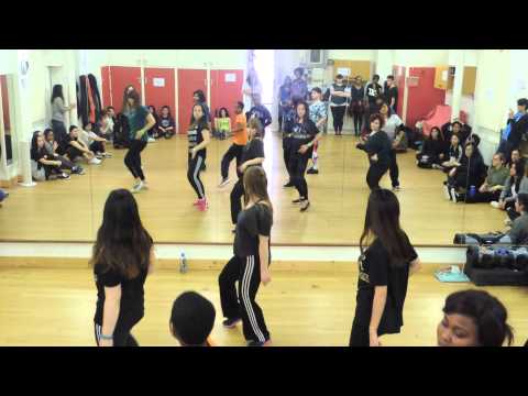 LKD Class - group dancing to EXID's "Up & Down"