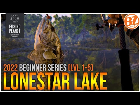 [F2P Lvl 1-5] Fishing Planet Lonestar Lake Guide! | Bo Angles Beginner Series 2!