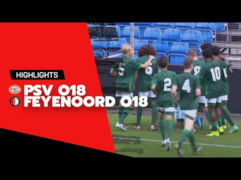 Het goede voorbeeld in Eindhoven 💡 | Highlights PSV O18 - Feyenoord O18 | 2021-2022