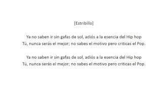 Tras tus gafas de sol - Porta || Letra