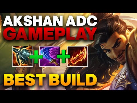 Akshan ADC Gameplay - This Build Makes Akshan A Great ADC | League of Legends