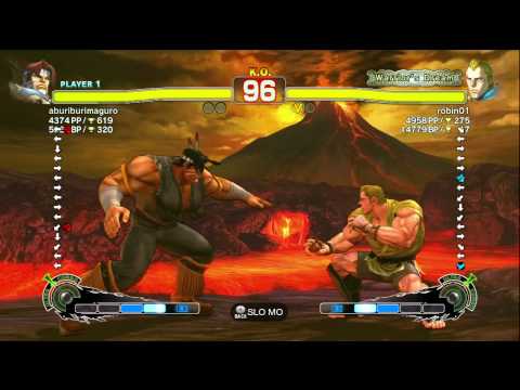 aburiburimaguro (Hawk) vs Robin01 (Abel) AE2012 Ranked Match *HD*