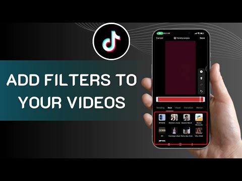 HOW TO ADD FILTERS TO YOUR TIKTOK VIDEOS
