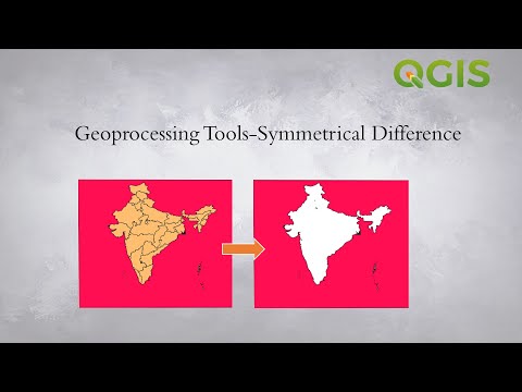 Demo by Sneha Syamprasad | QGIS - Geoprocessing  Symmetrical Difference Tool - Part_7