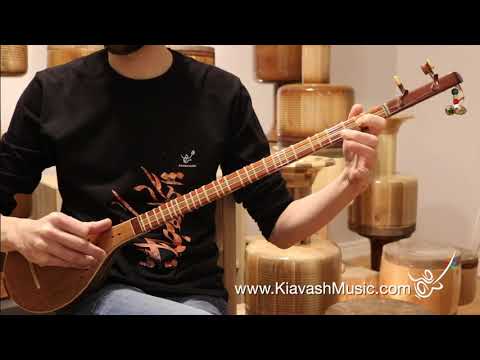 Setar Lesson  By Kiavash Teymourian آموزش سه تار - ترانه مازندرانی رُبابه جان - کیاوش تیموریان