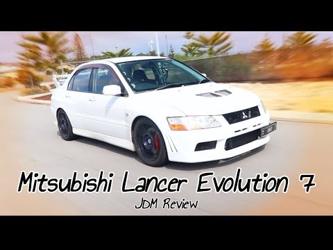 Mitsubishi Lancer Evolution 7 JDM Review!