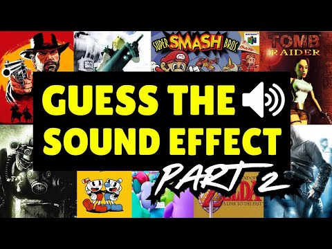Guess the Game from Iconic Sound Effect - Part 2
