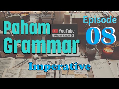 Eps 8 - Learning English Grammar for Beginners: Imperative