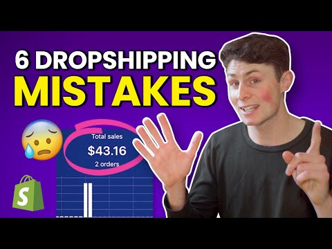 6 Mistakes to Avoid in Dropshipping