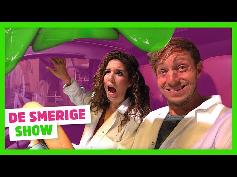 WAT GEBEURT ER ALS JE MET JE HAND TUSSEN HET AUTORAAM KOMT?! - TOPDOKS SMERIGE SHOW