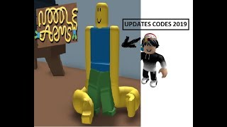 2019 All Working Codes Noodle Arms Roblox Astronaux - arms roblox
