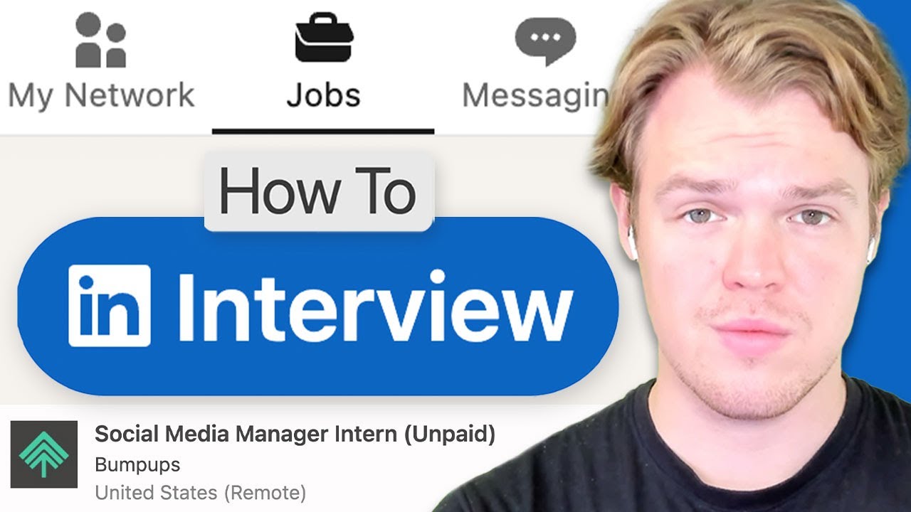 Let's learn how to interview (unpaid) Interns in 20 min