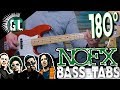 NOFX - 180 Degrees | Bass Cover With Tabs in the Video