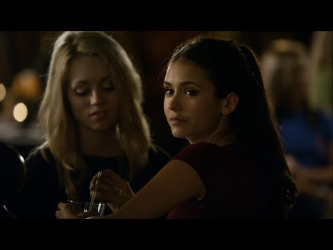 TVD 2x13 - Jenna introduces a friend to Damon but he blows her off | Delena Scenes HD