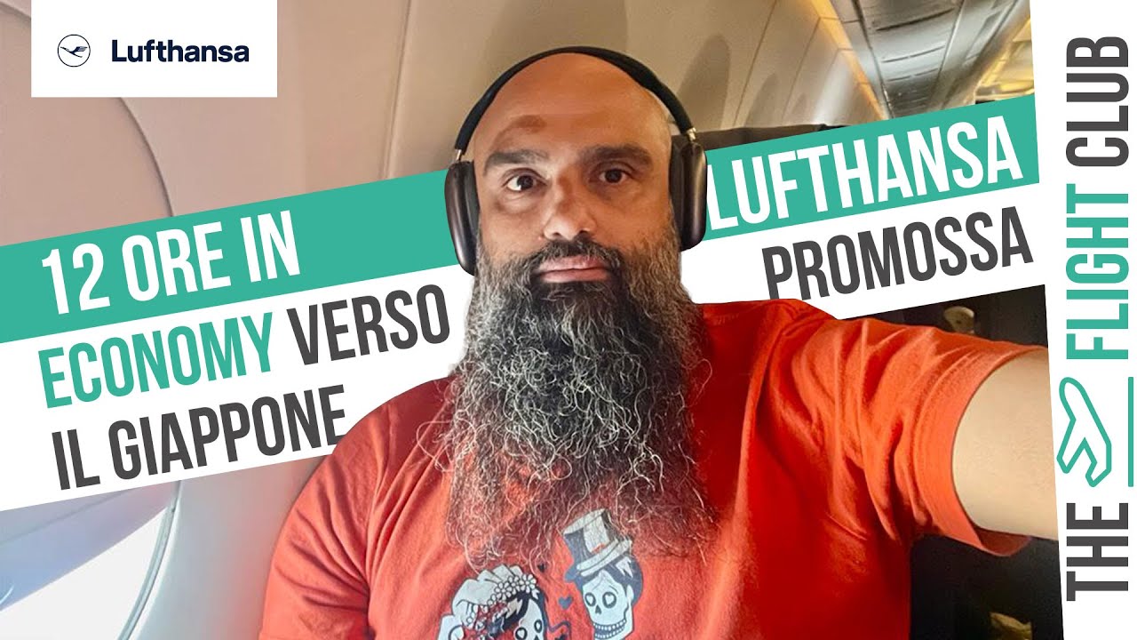 Recensione volo in economy con Lufthansa da Monaco a Tokyo a bordo dell’A350/900