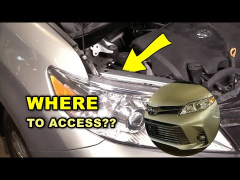 2011-2020 Toyota Sienna Headlight Replacement in MINUTES (DIY Guide!)