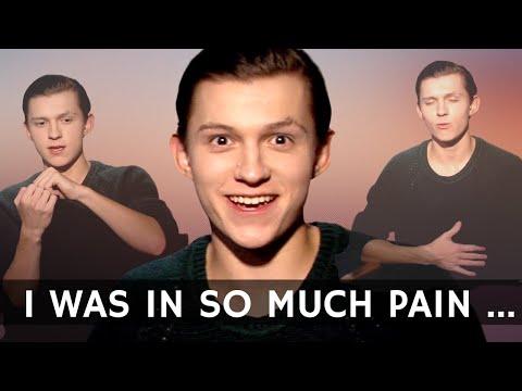 TOM HOLLAND Hilarious Fitness Confession - I Could Not Go To The Bathroom For One Week ... Video