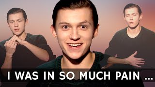 TOM HOLLAND Hilarious Fitness Confession - I Could Not Go To The Bathroom For One Week ... video