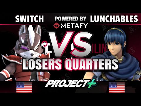 FPS4 Online - Switch (Wolf) vs. TLOC | Lunchables (Marth/Roy) - Project+ Losers Quarters