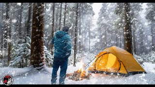 Arctic Winter Storm Blast - Camping ASMR Adventure for the Mind, for Sleep, and To Relax