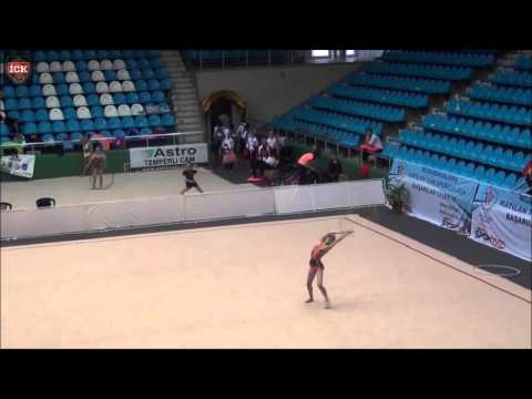 Necla Hira Simla BALCIOĞLU 2016 Edirne Kulüplerarası Çember Performansı