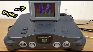 I Gave My N64 A Tiny Display & Fully Unlocked It Now ! 😱