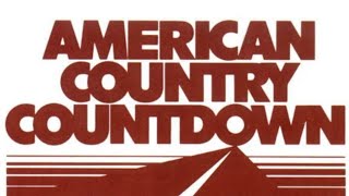 American Country Countdown. George Strait- If You’re Thinking You Want A Stranger (April 24th, 1982)