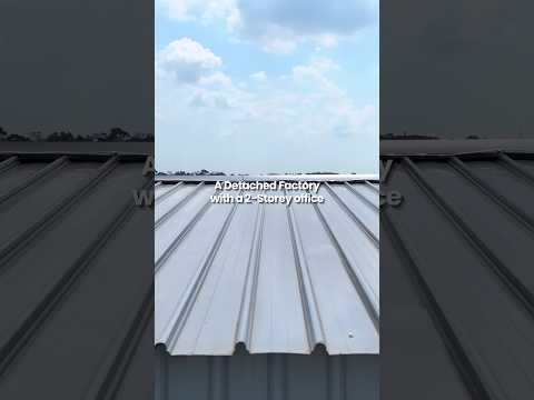 HICONDEK®40 Clip Lock Profile Roofing is now fully installed on the single-storey detached factory with a 2-storey office at this industrial development in Pekan Nenas, Pontian, Johor.