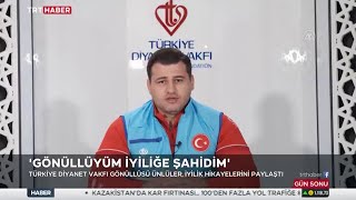 Türkiye Diyanet Vakfı gönüllüsü ünlüler, iyilik hikayelerini paylaştı
