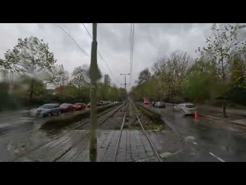 HTM tramlijn 6 Leidschendam Noord - Den Haag Leyenburg - Centraal Station | BN GTL8 3050 | 2022