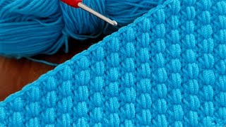 Super Simple Crochet Pattern 💙 Easy Baby Blanket Idea 