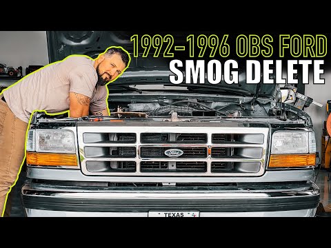 Full Smog Delete 5.8L Windsor Ford Bronco/F150: what it takes