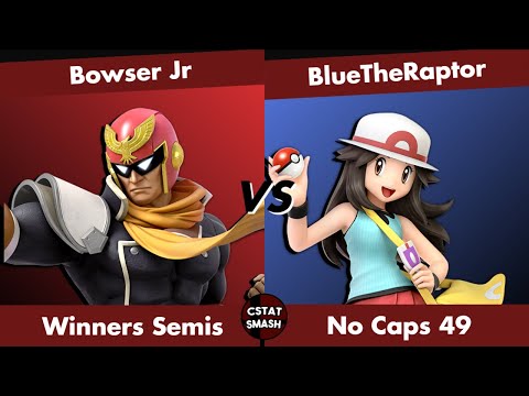NO CAPS #49 Winners Semis- Bowser Jr (Captain Falcon) vs BlueTheRaptor (PT) SSBU Tournament