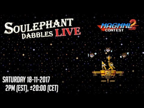 Strem live Soulephant levle - Make a Good Mega Man Level contest 2 (Stream 7, tier 6, randomizer)