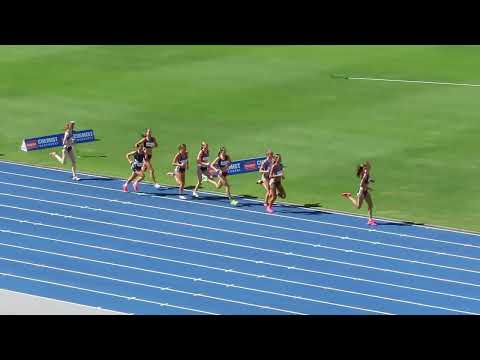 1500m U18 Women Final, Australian Junior Championships, QSAC 16 April 2023