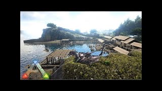【ARK: Survival Evolved】おススメ拠点建築＆採掘場所！アイランド観光
