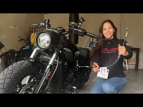 Barnett clutch cable UPGRADE | Indian scout bobber